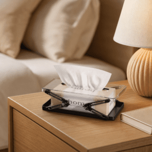 Acrylic Extendable Tissue Storage Box