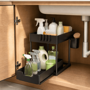 2-Tier Under Sink & Kitchen Organizer Rack