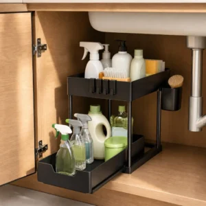 2-Tier Under Sink & Kitchen Organizer Rack