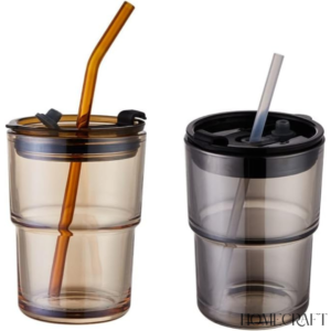 ‎Leak Proof Glass Tumbler