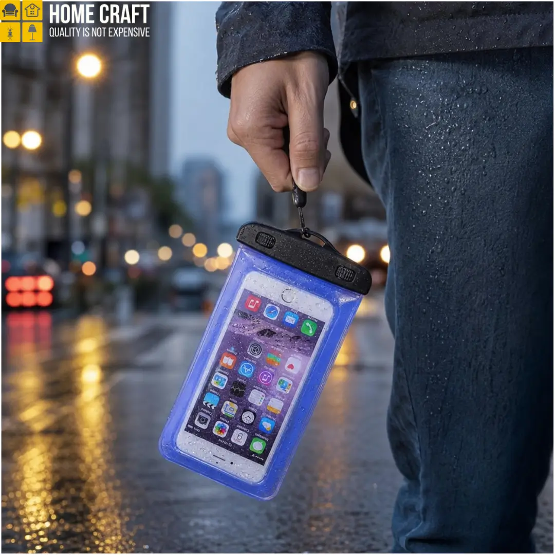Waterproof Transparent Mobile Cover - Image 2