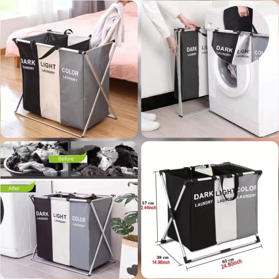 Foldable Dirty Laundry Basket - Image 2