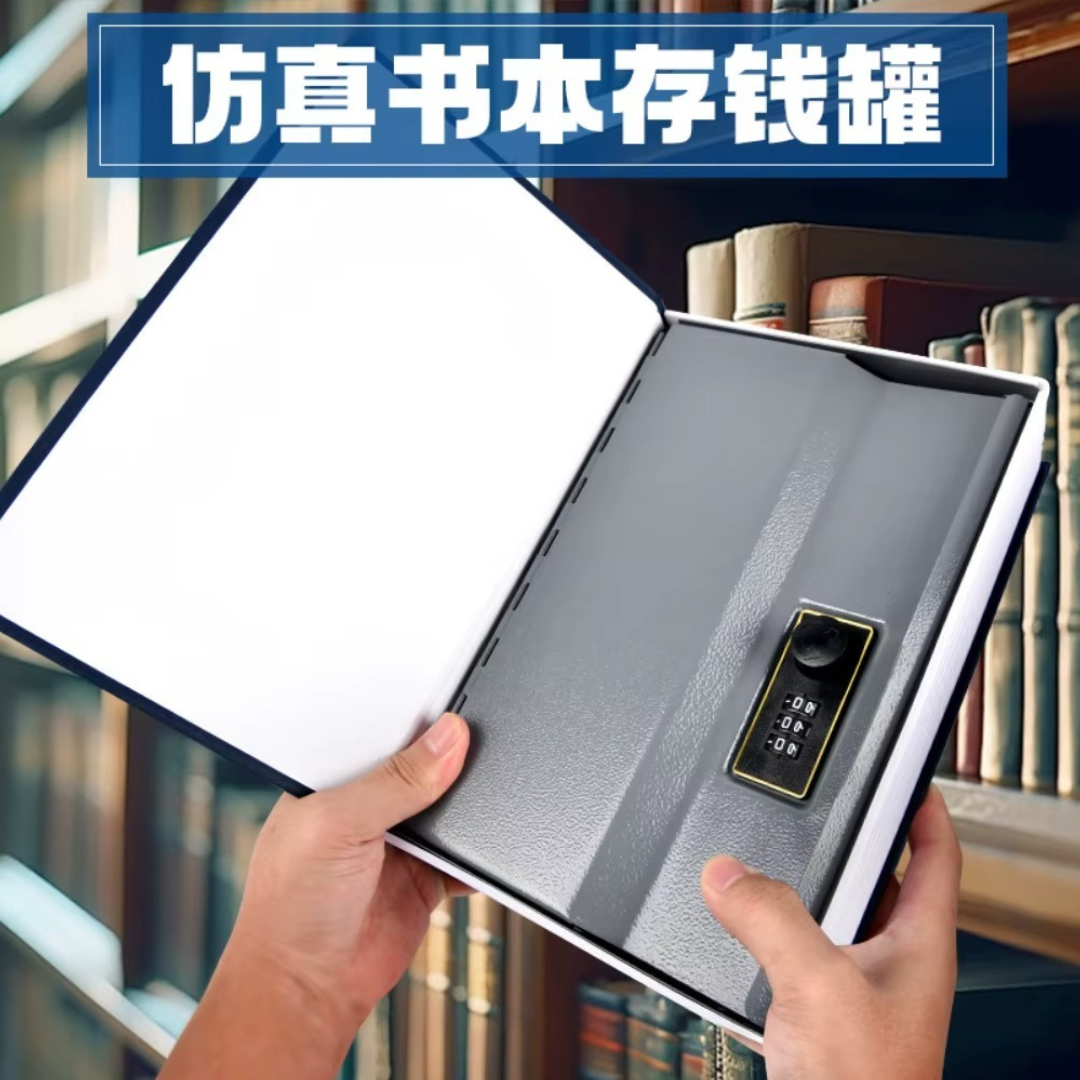 Book Safe with Mechanical Lock - Image 3