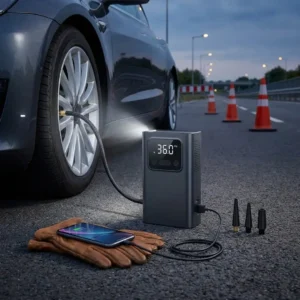 Portable Rechargeable Air Compressor