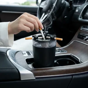 Portable Cup-Shape Car Ashtray