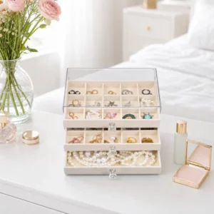 Jewelry Tray Storage 3 Drawer