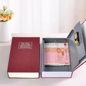 Book Safe with Mechanical Lock
