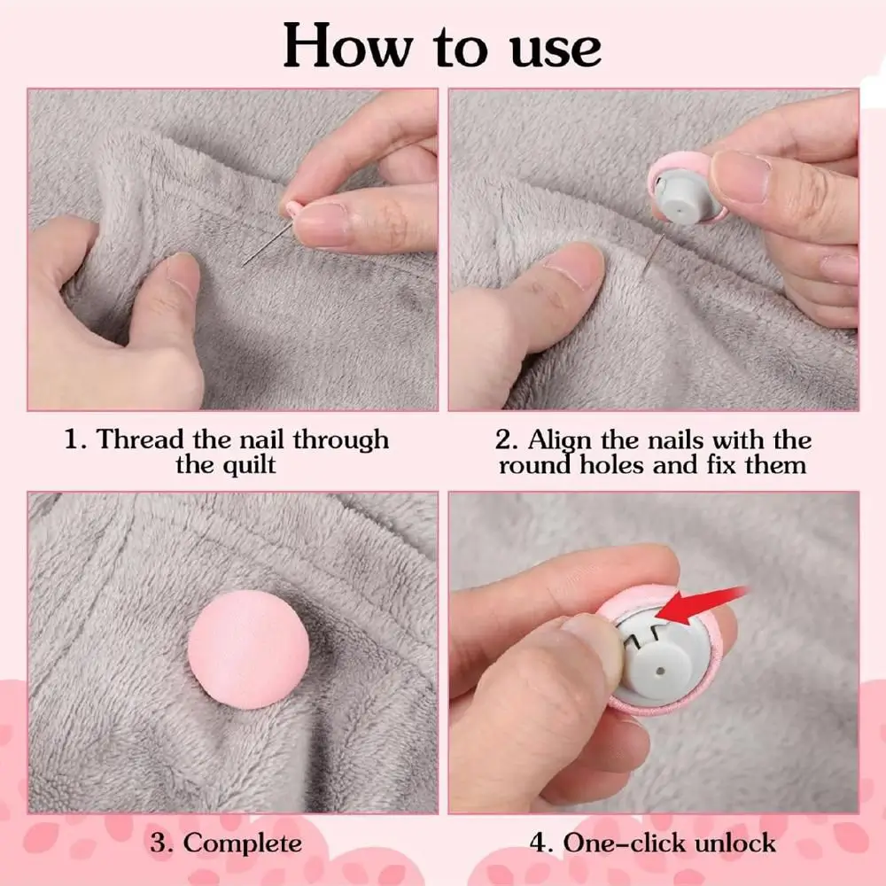 Bedsheet Quit Clip Pack Of 4 - Image 2