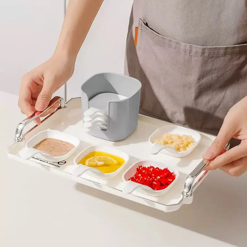 6 pcs Dipping plate - Image 2