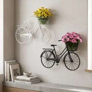 Bicycle Design Wall Basket