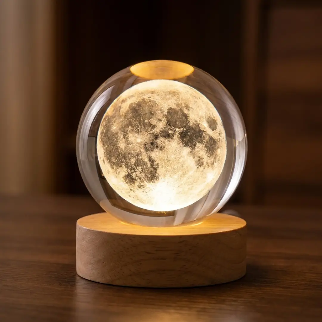 Led Crystal Ball Lamp