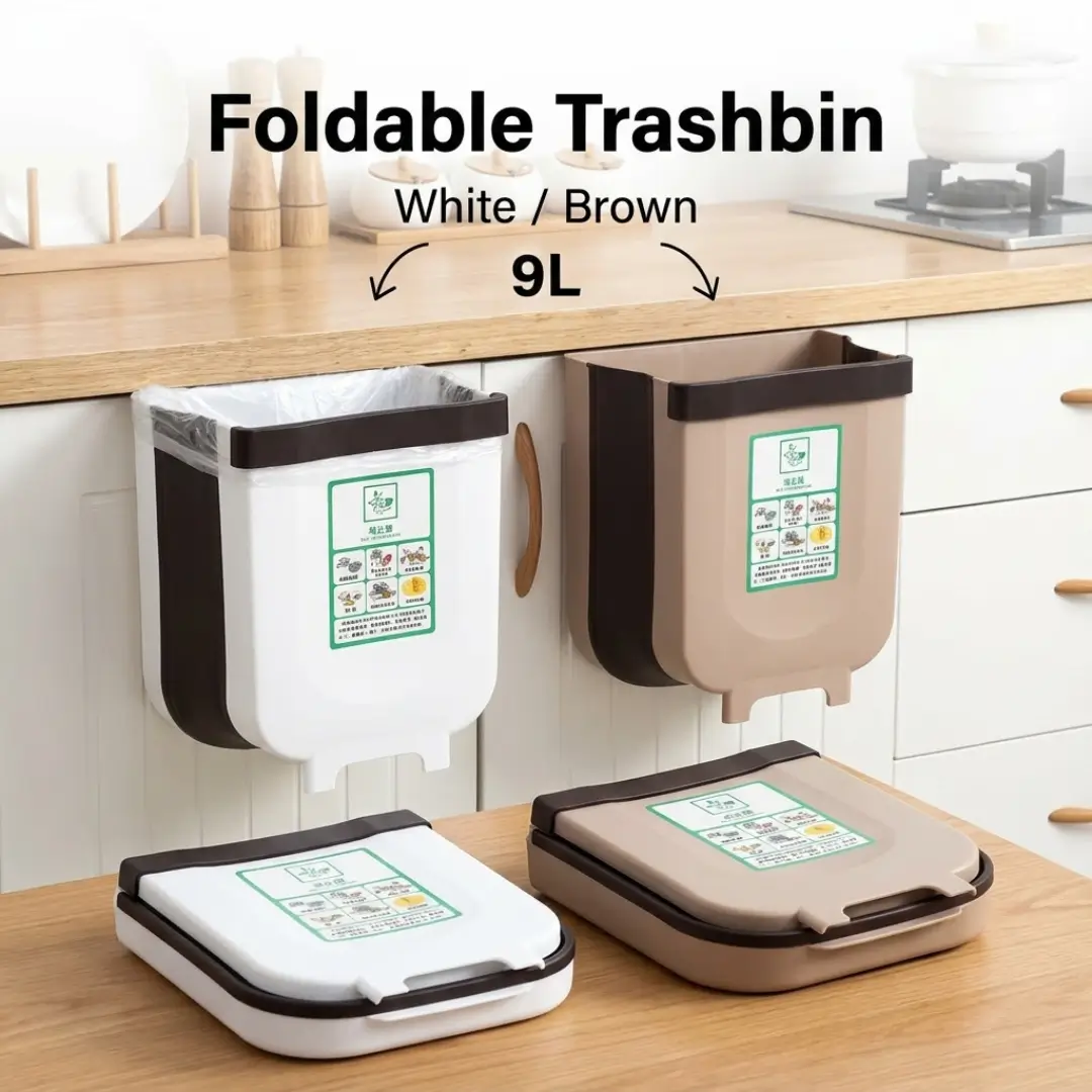 Foldable Trash bin 9L Capacity - Image 2