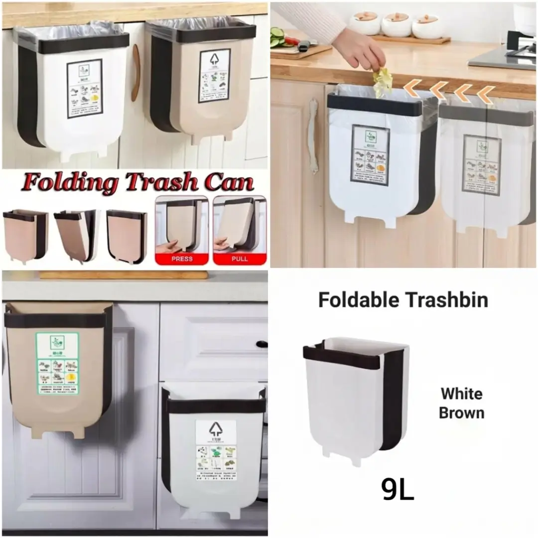 Foldable Trash bin 9L Capacity - Image 3