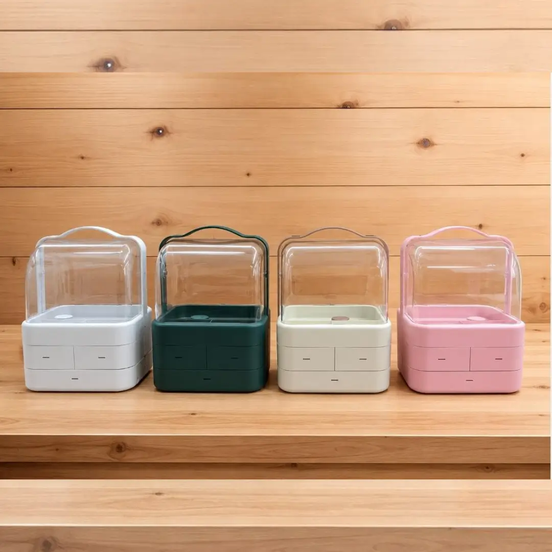 Acrylic Double-Side Cosmetic Organizer - Image 4