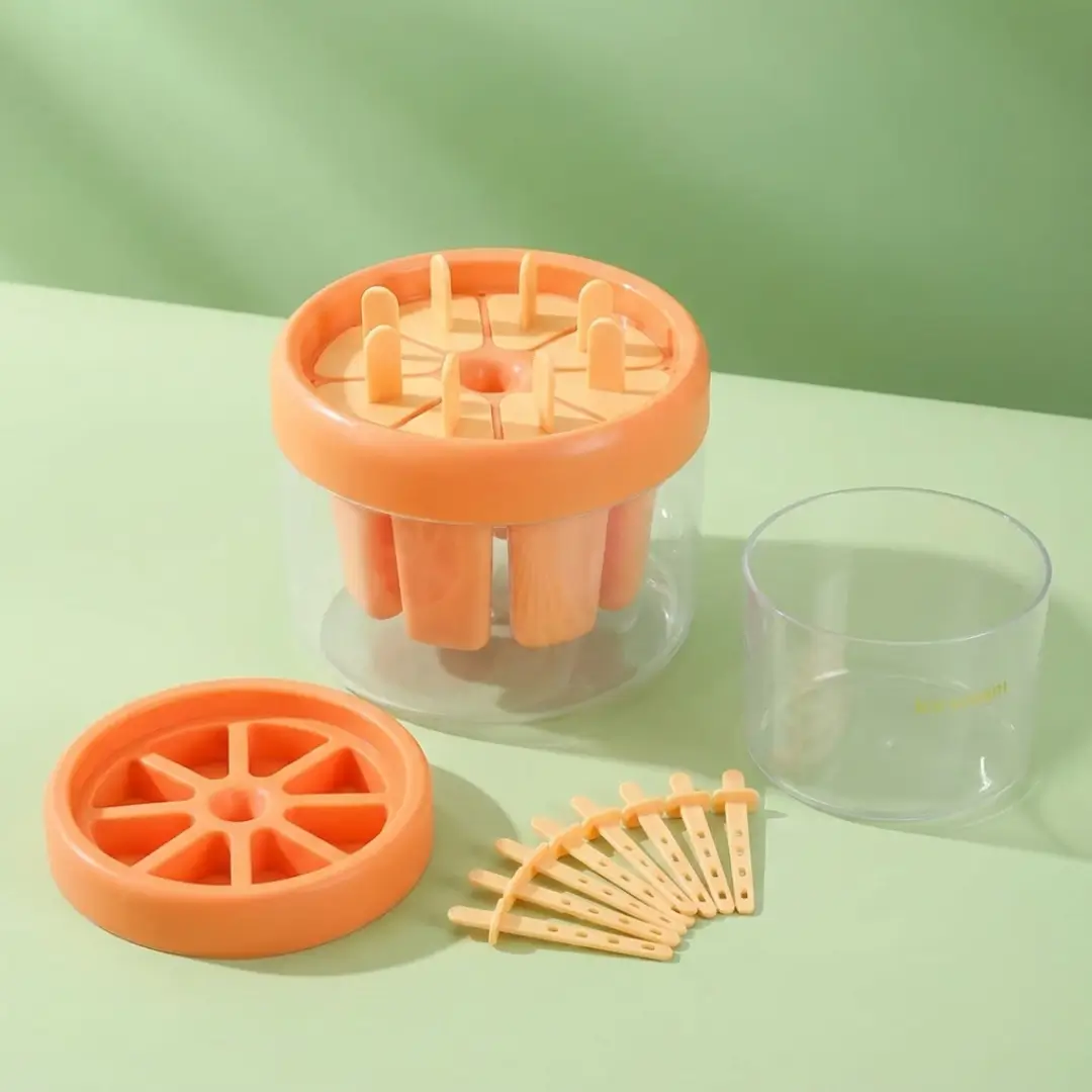 Ice Cream Maker Popsicle Mold with Storage Box