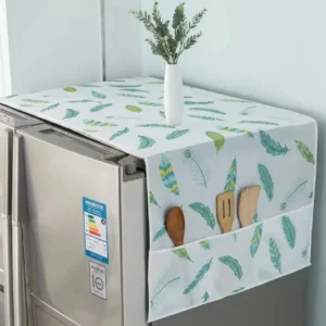 Fridge Top Cover with Storage Pockets