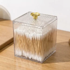 Acrylic Cotton Swab Holder