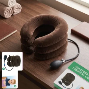 Cervical Neck Relief Pillow Inflatable Traction Collar