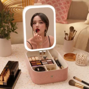 Mini Led Makeup Bag