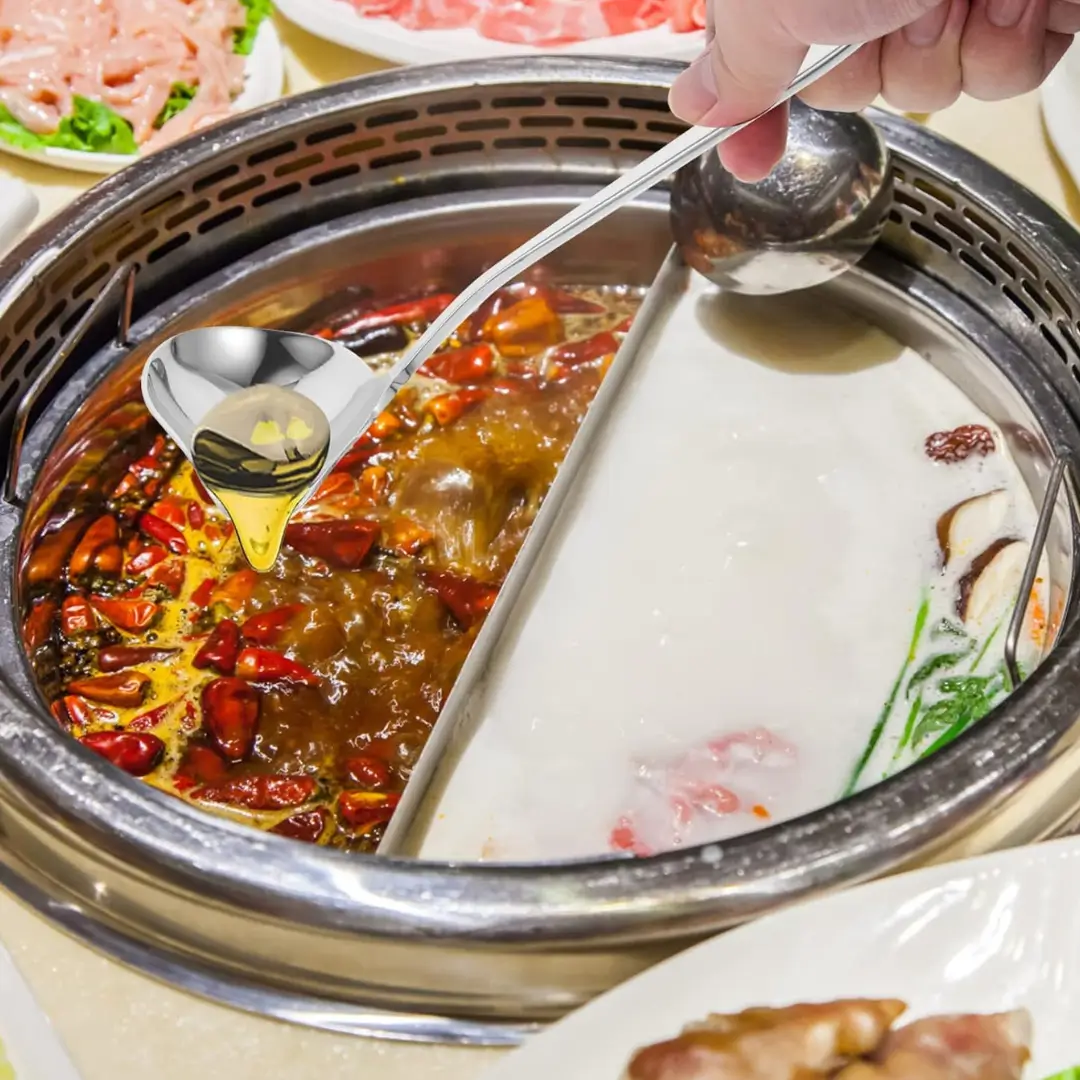 Stainless Steel Sauce & Soup Ladle: - Image 4