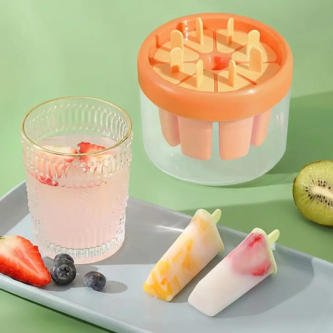 Ice Cream Maker Popsicle Mold with Storage Box - Image 2