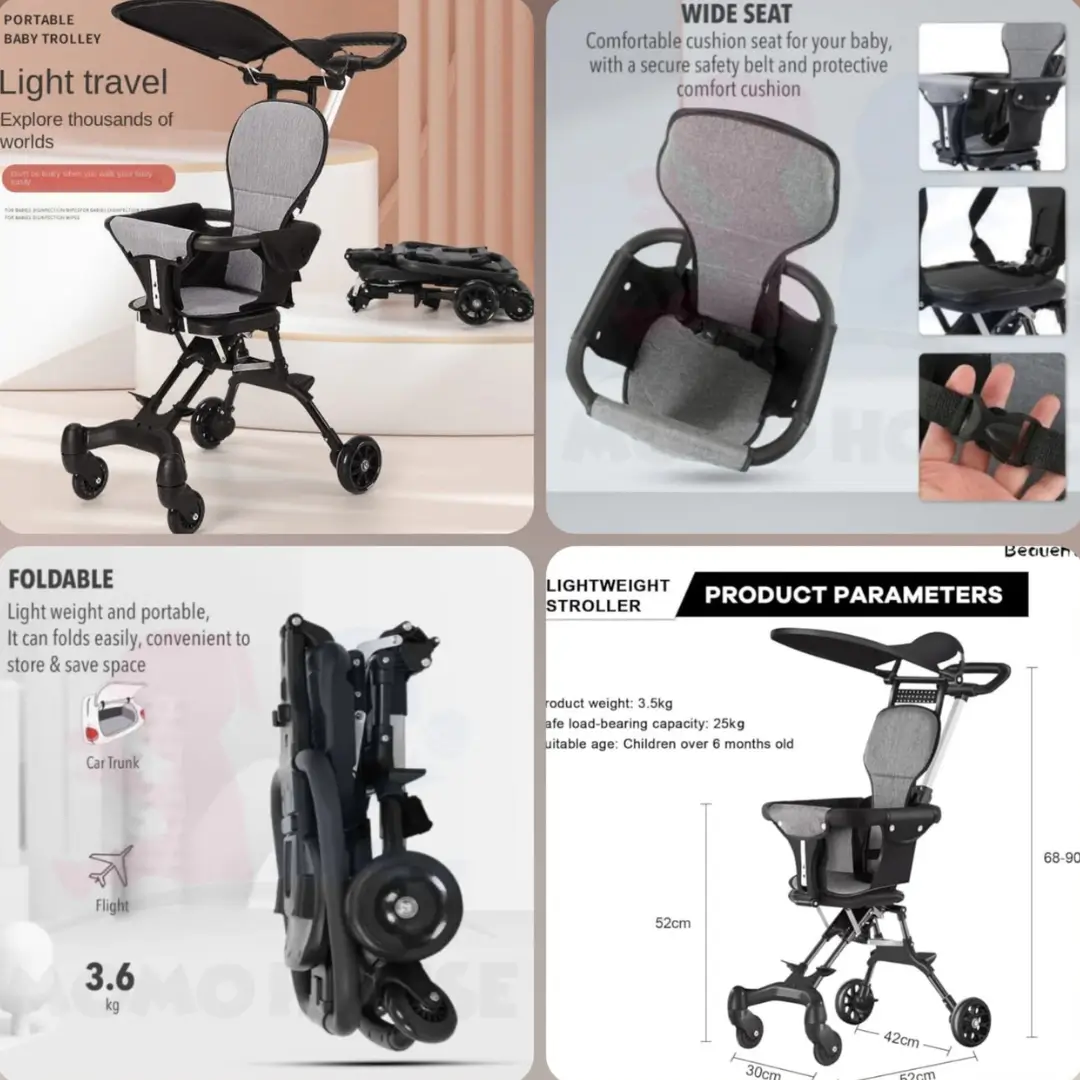 Foldable Baby Stroller - Image 2