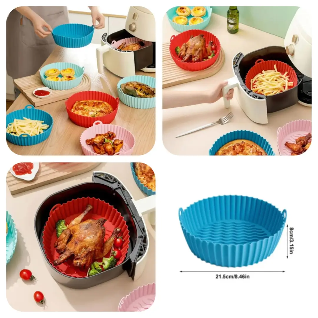 Silicone Air Fryer Basket Liner - Image 2