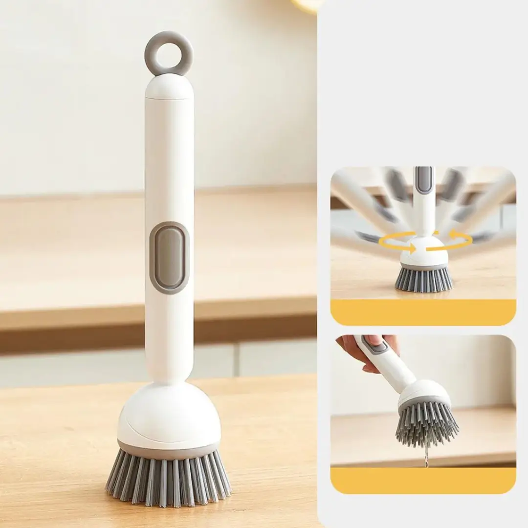360 Rotating Kitchen Dish Cleaning Brush