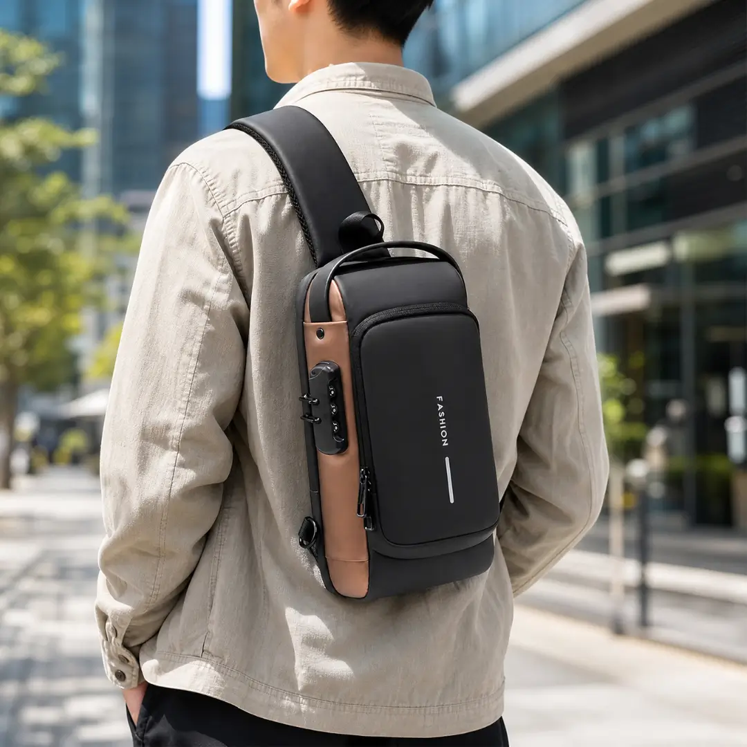 Anti-theft Crossbody Shoulder Backpack - Image 3