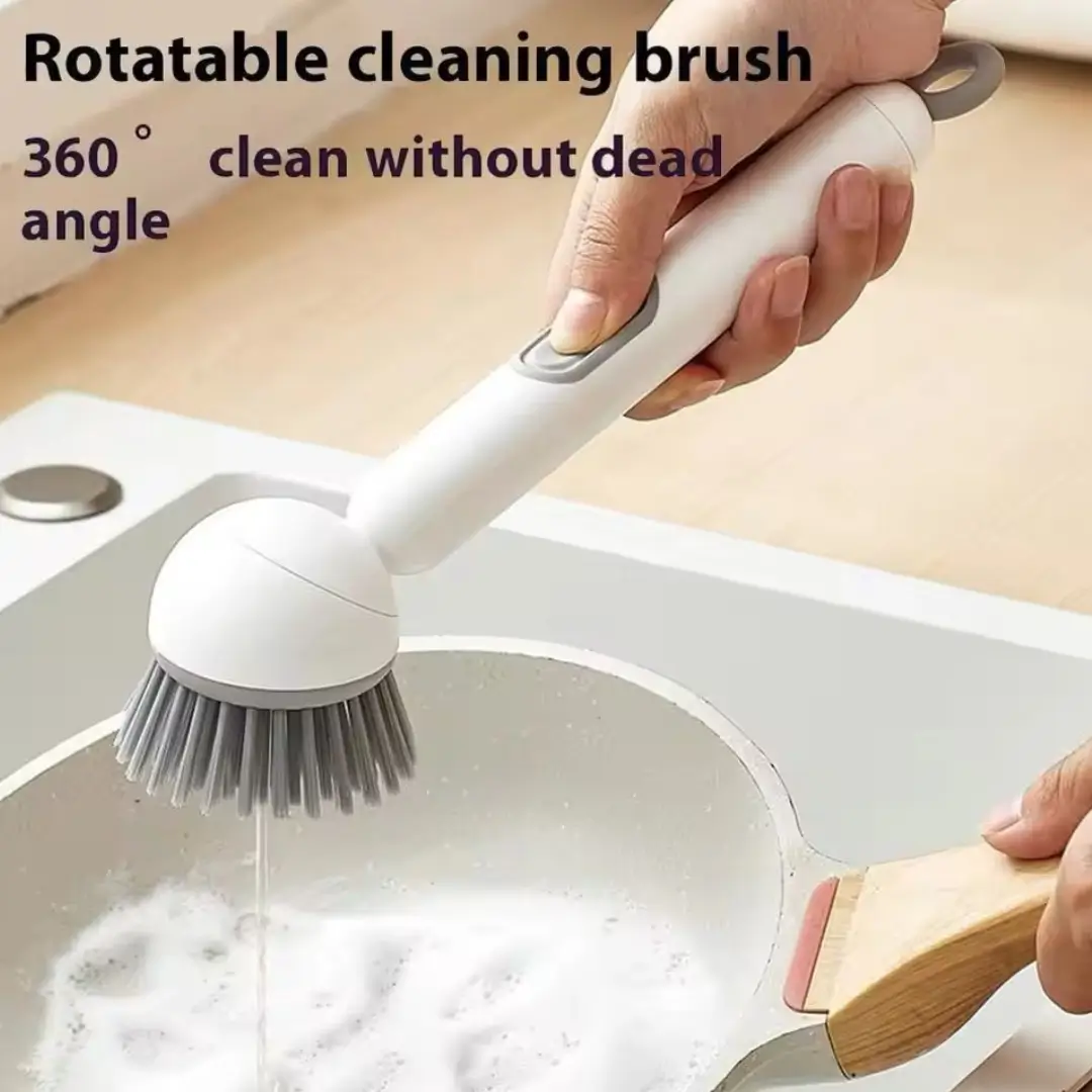 360 Rotating Kitchen Dish Cleaning Brush - Image 3