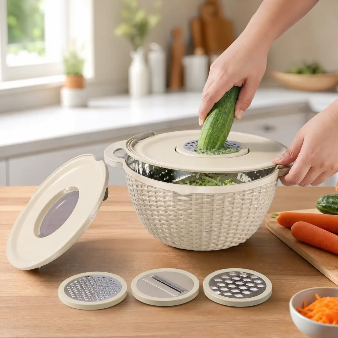 4in1 Grater Colander Basket