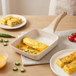 Non-Stick Fry Pan Marble Coating