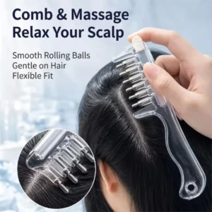 Scalp Massage & Relaxing Applicator Comb