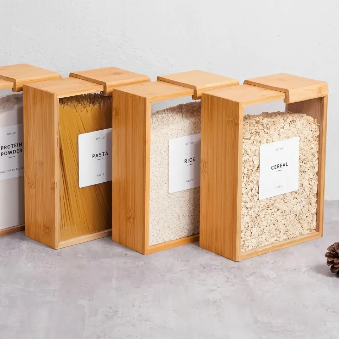 Bamboo Food-Grade Storage Box - Image 2