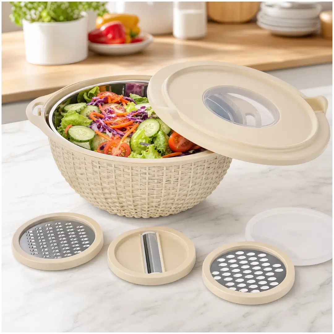 4in1 Grater Colander Basket - Image 2