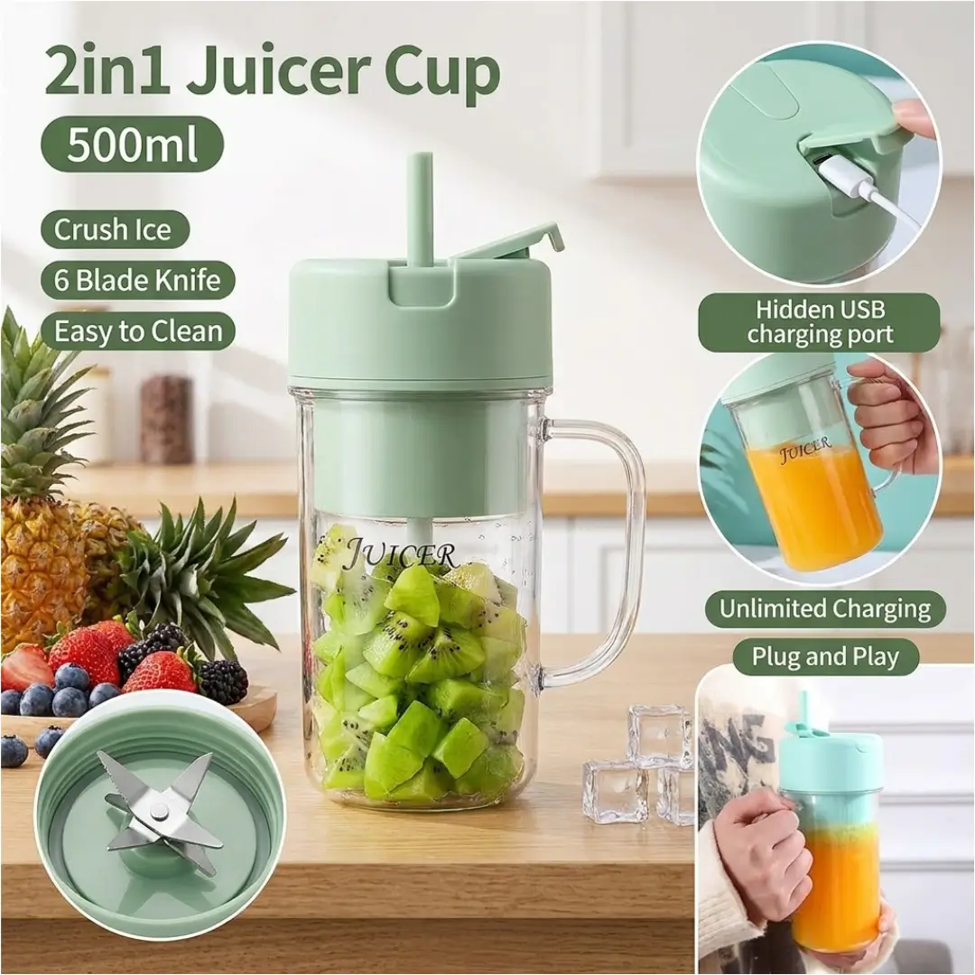 2 in 1 Juicer Cup - Image 3