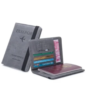 Passport Travel Wallet Organizer