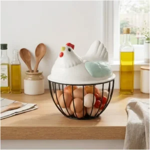 Hen Egg Storage Basket